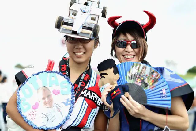Japan F1 super fans