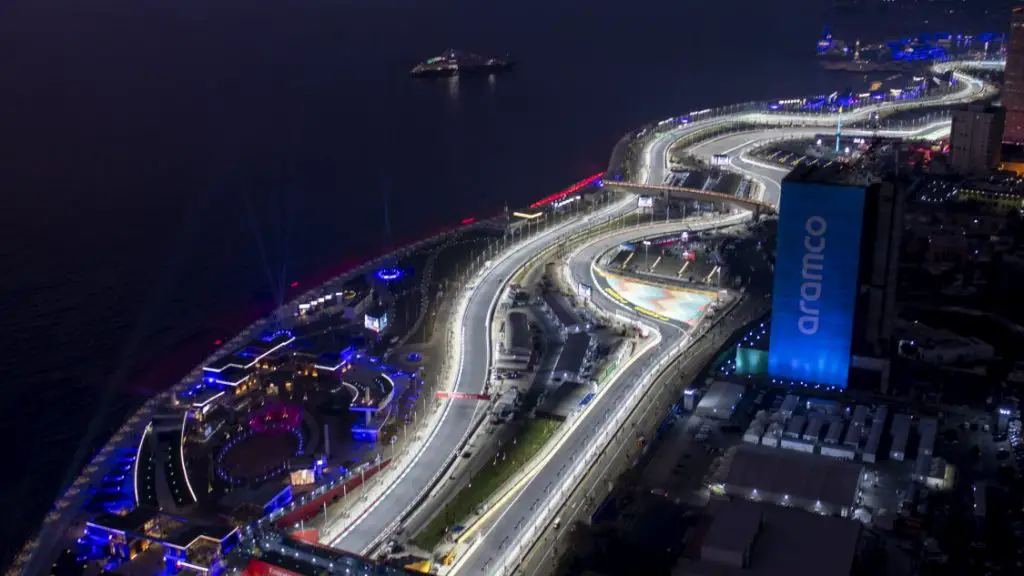 Saudi Arabian best grandstand view?
