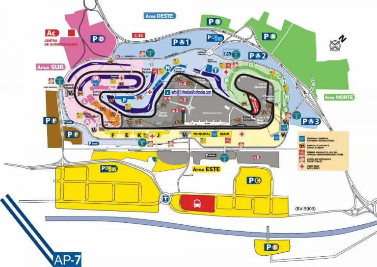 Best seats a the Catalunya MotoGP in Spain - Know your options