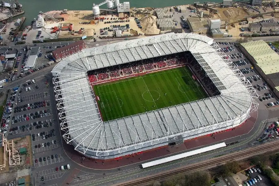 Best seats at Southampton FC's St Mary's Stadium