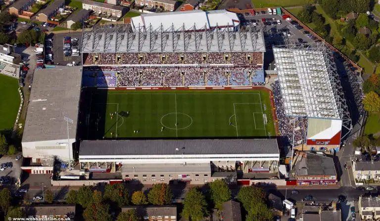 Best seats at Burnley FC Turf Moor Stadium