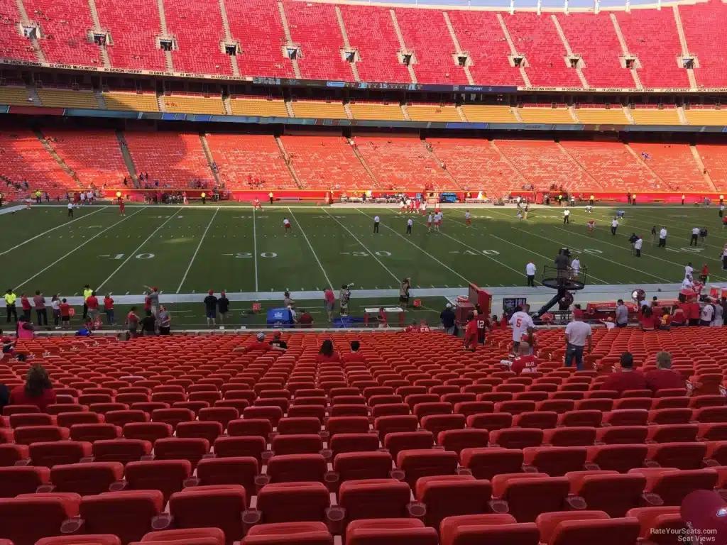 Best seats at the Arrowhead Stadium for Chiefs games & concerts