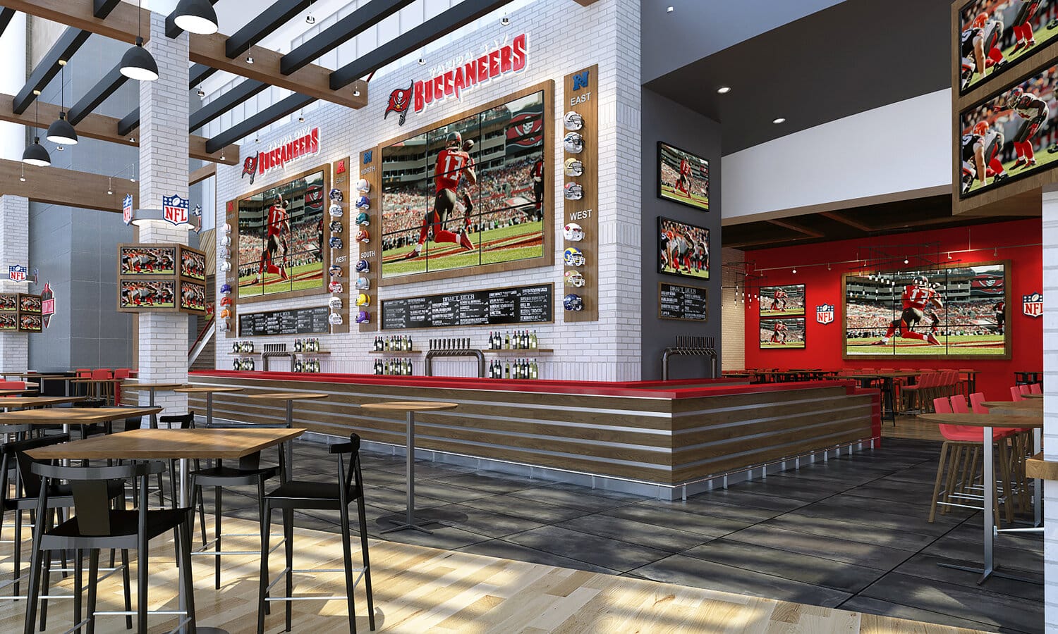 Shared Features of the Stadium Clubs