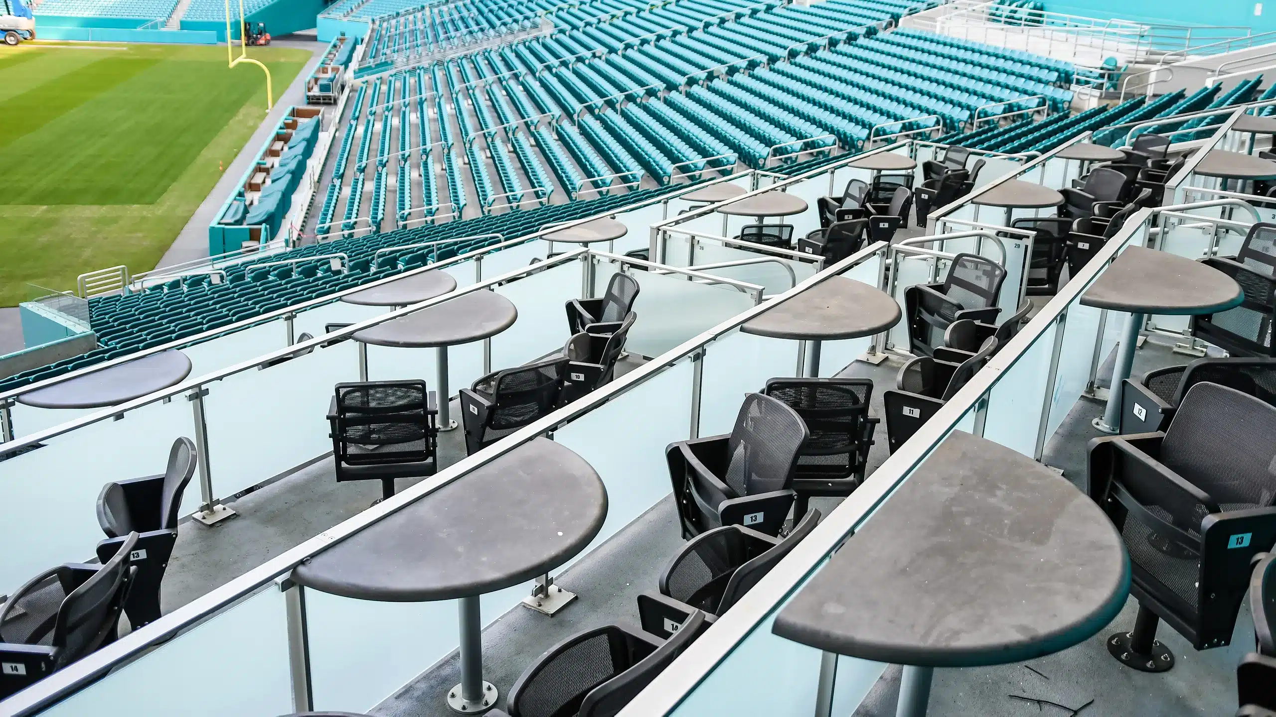 Hard Rock Stadium Terrace Tables