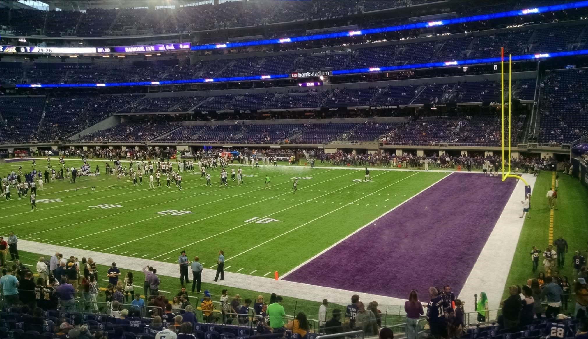 Section 103 at US Bank Stadium