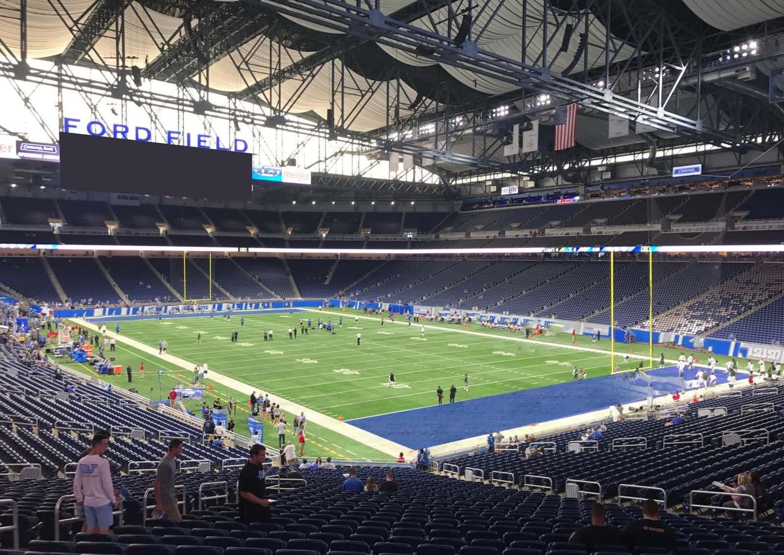 Section 113 Ford Field Stadium
