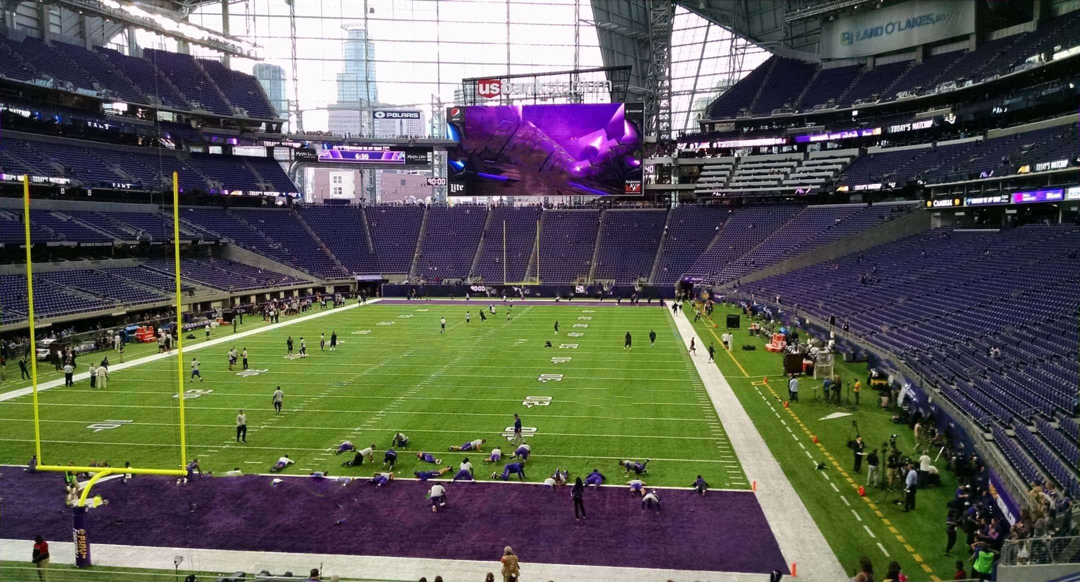 Section 118 at US Bank Stadium