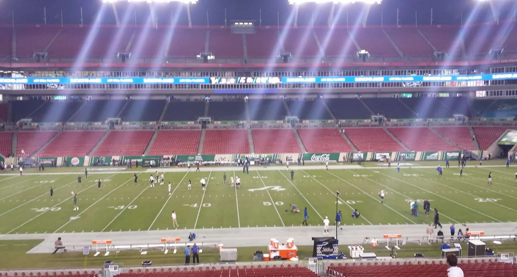 Section 235 at Raymond James Stadium