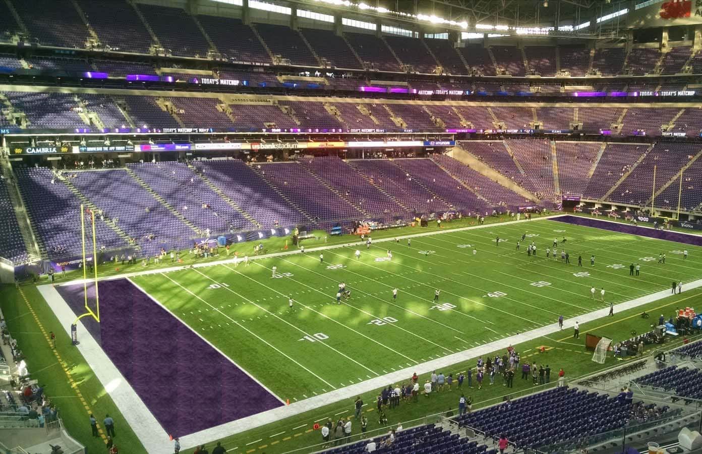 Section 240 at US Bank Stadium