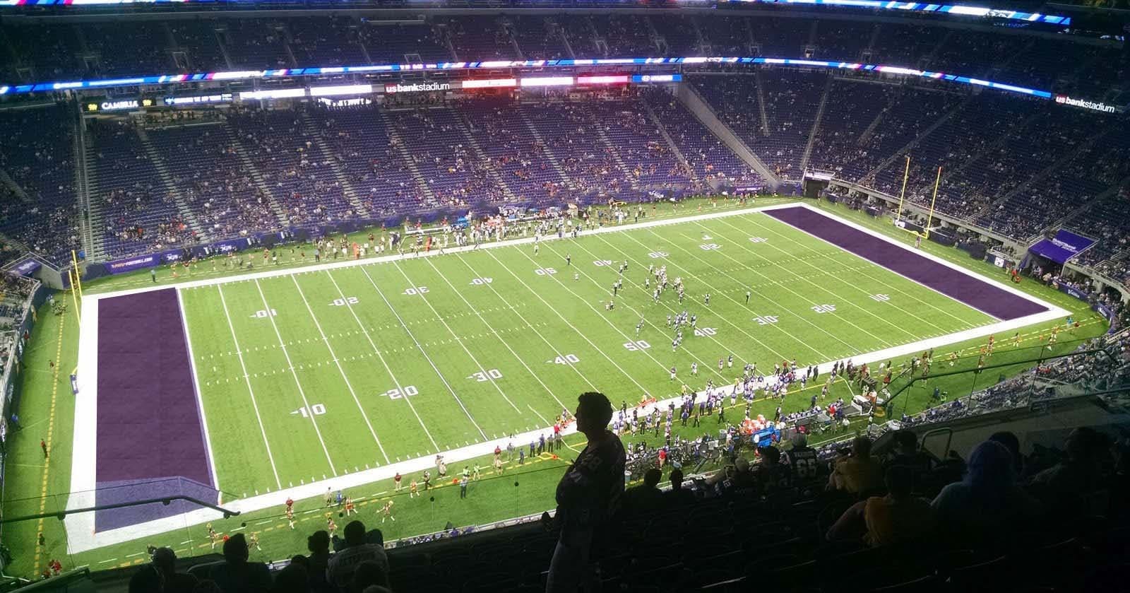 Section 344 at US Bank Stadium