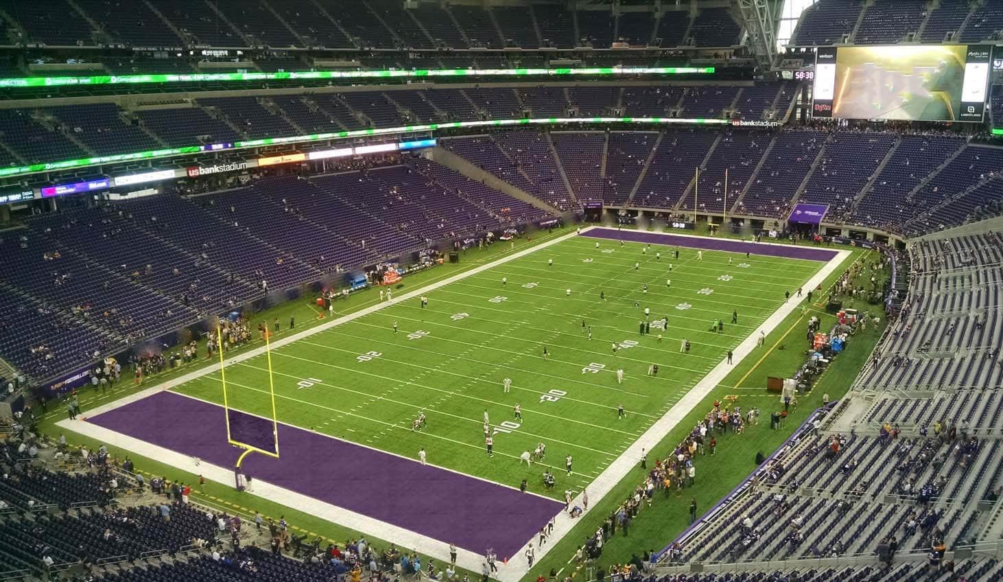 Section 350 at US Bank Stadium