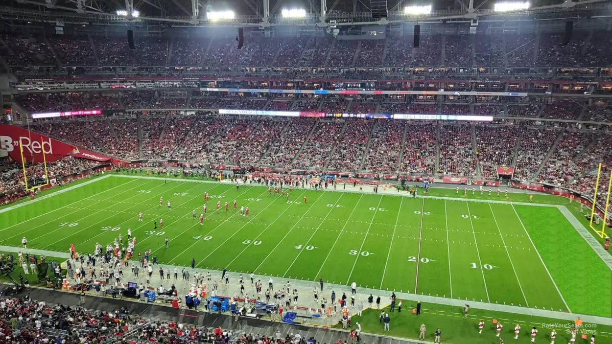 Best seats at State Farm Stadium for Arizona Cardinals games and concerts