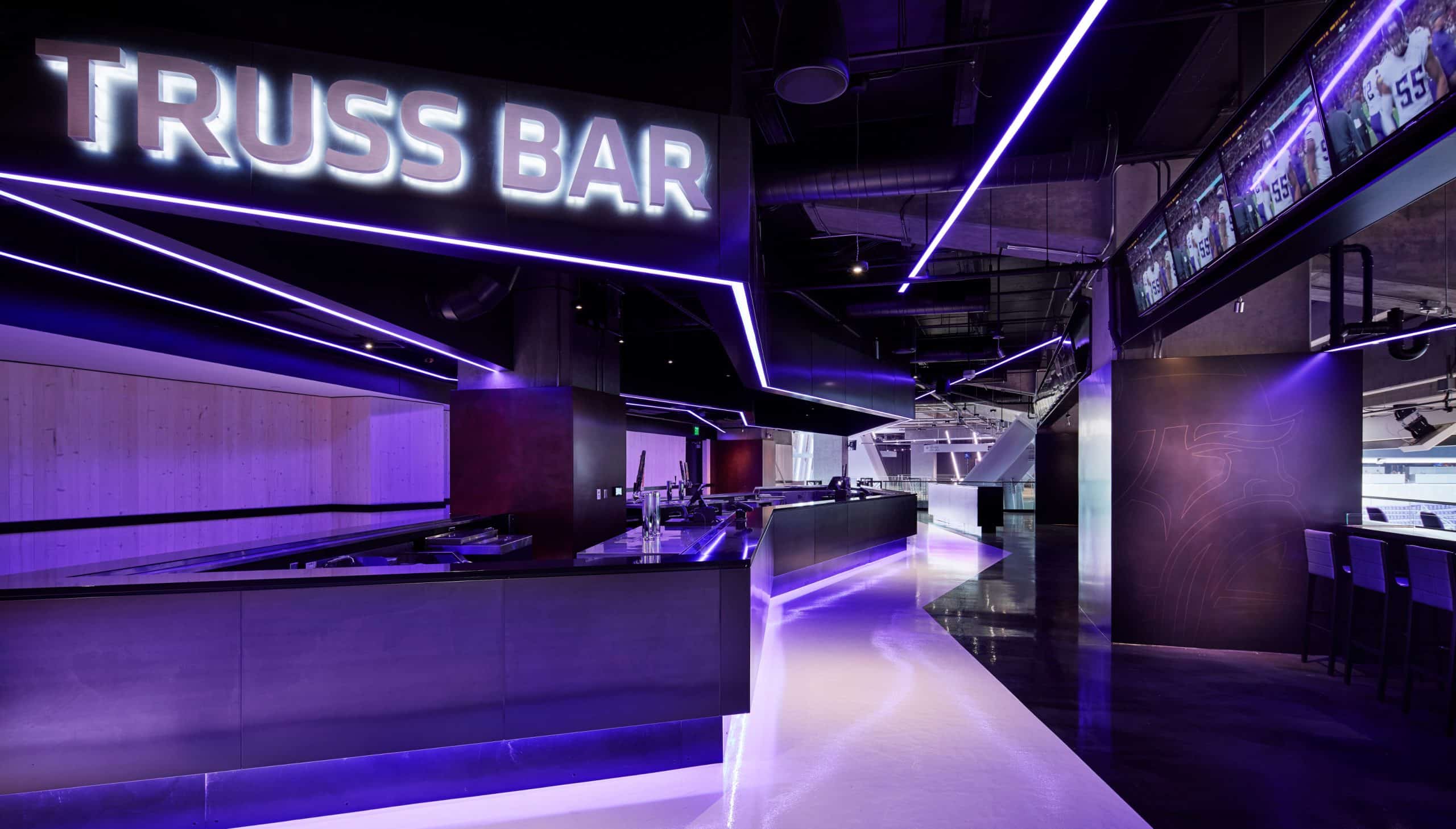 Truss Bar Us bank stadium