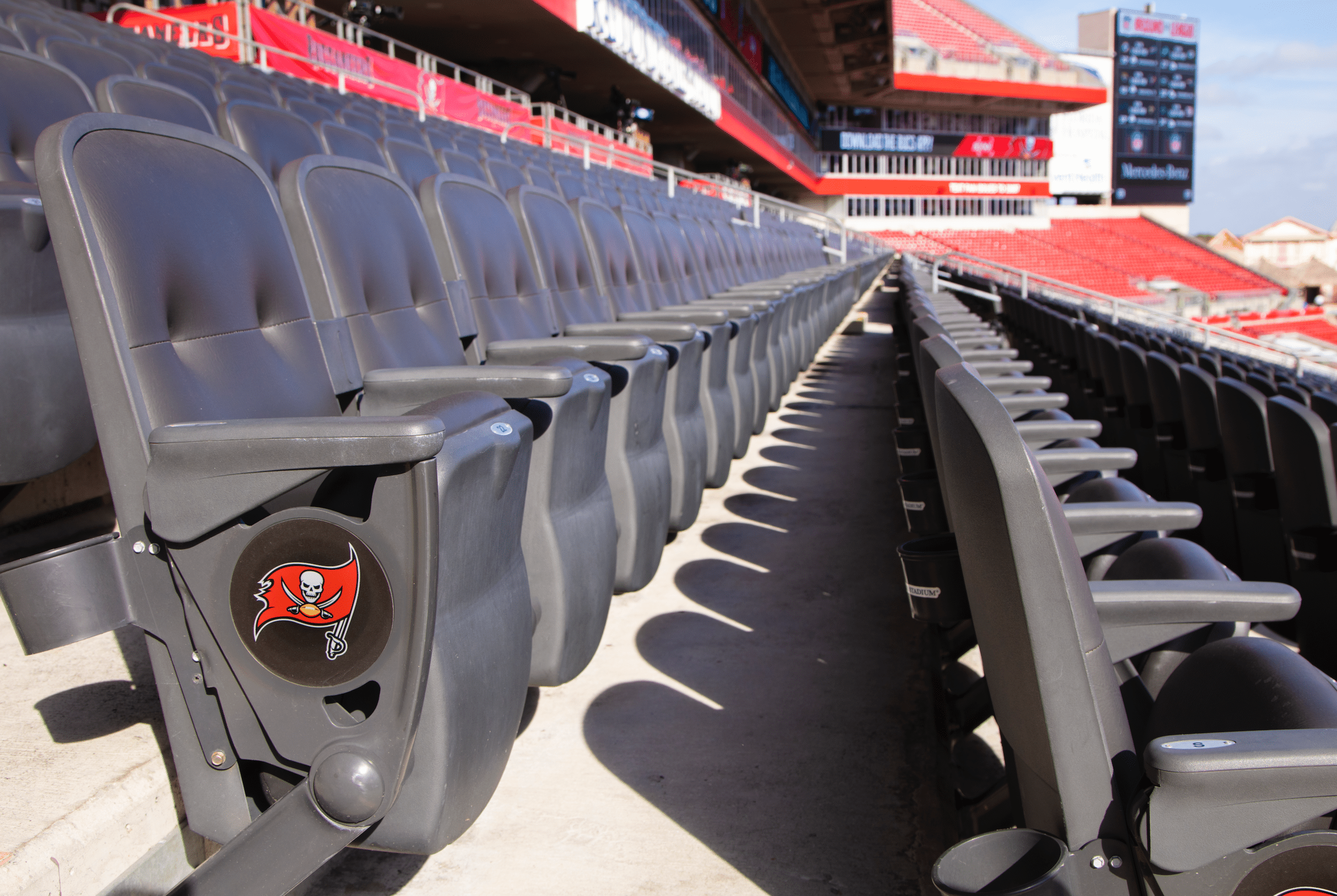 club level seat raymond james stadium