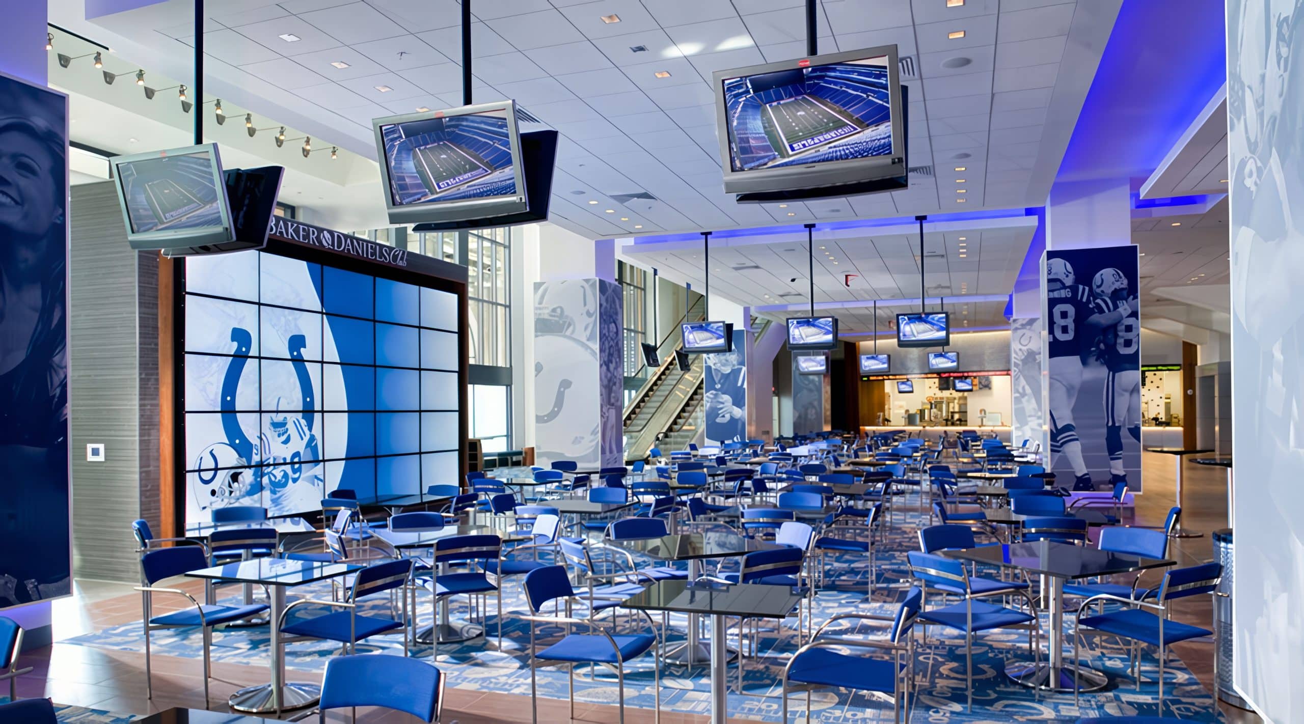 Club Lounges Lucas Oil Stadium