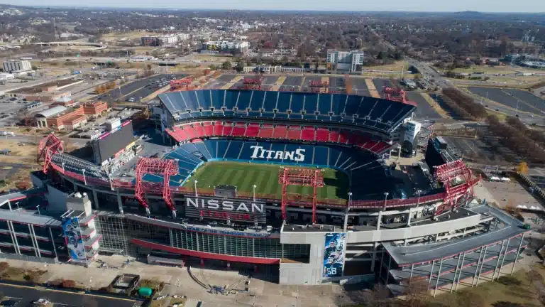 Nissan Stadium in Tennessee