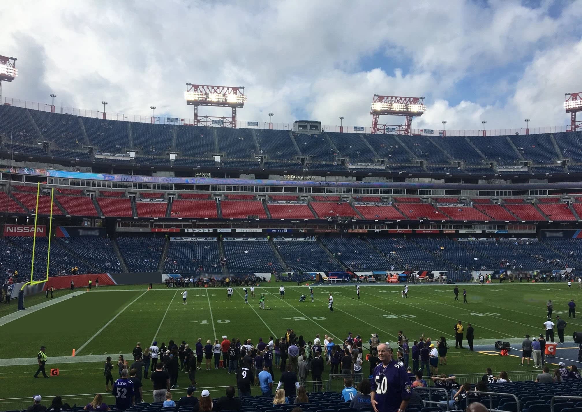 Section 115 at Nissan Stadium