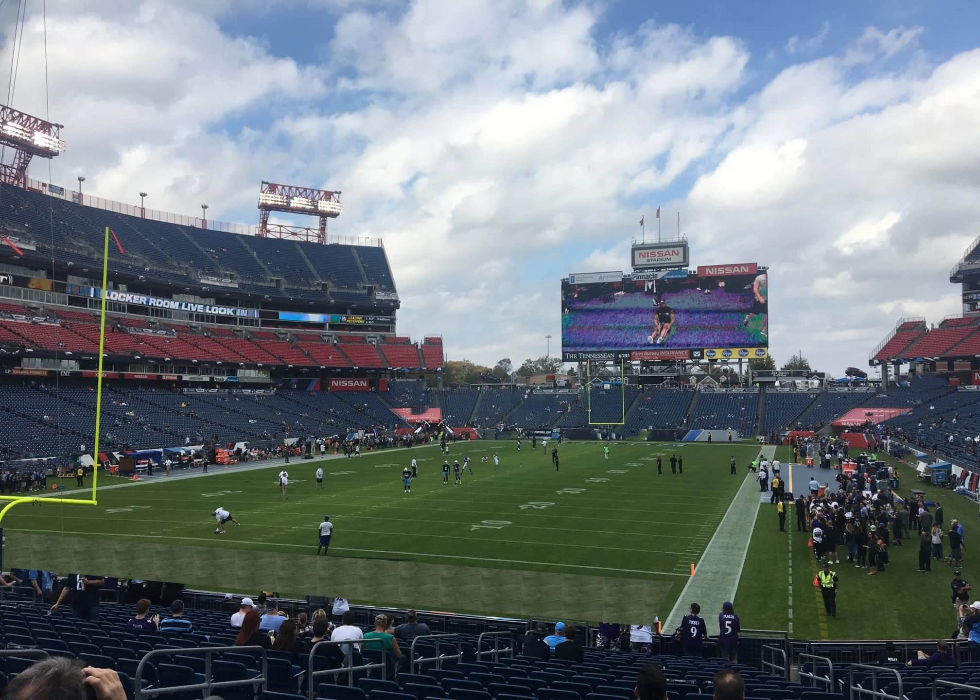 Section 121 at Nissan Stadium