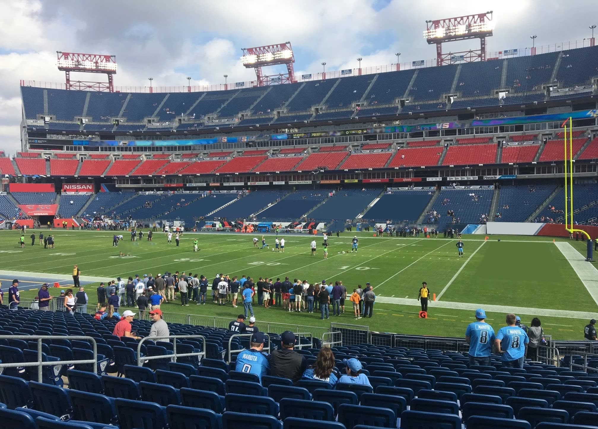 Section 131 at Nissan Stadium