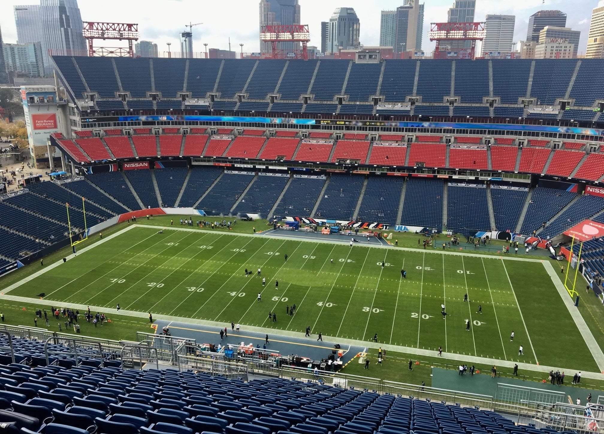 Section 310 at Nissan Stadium