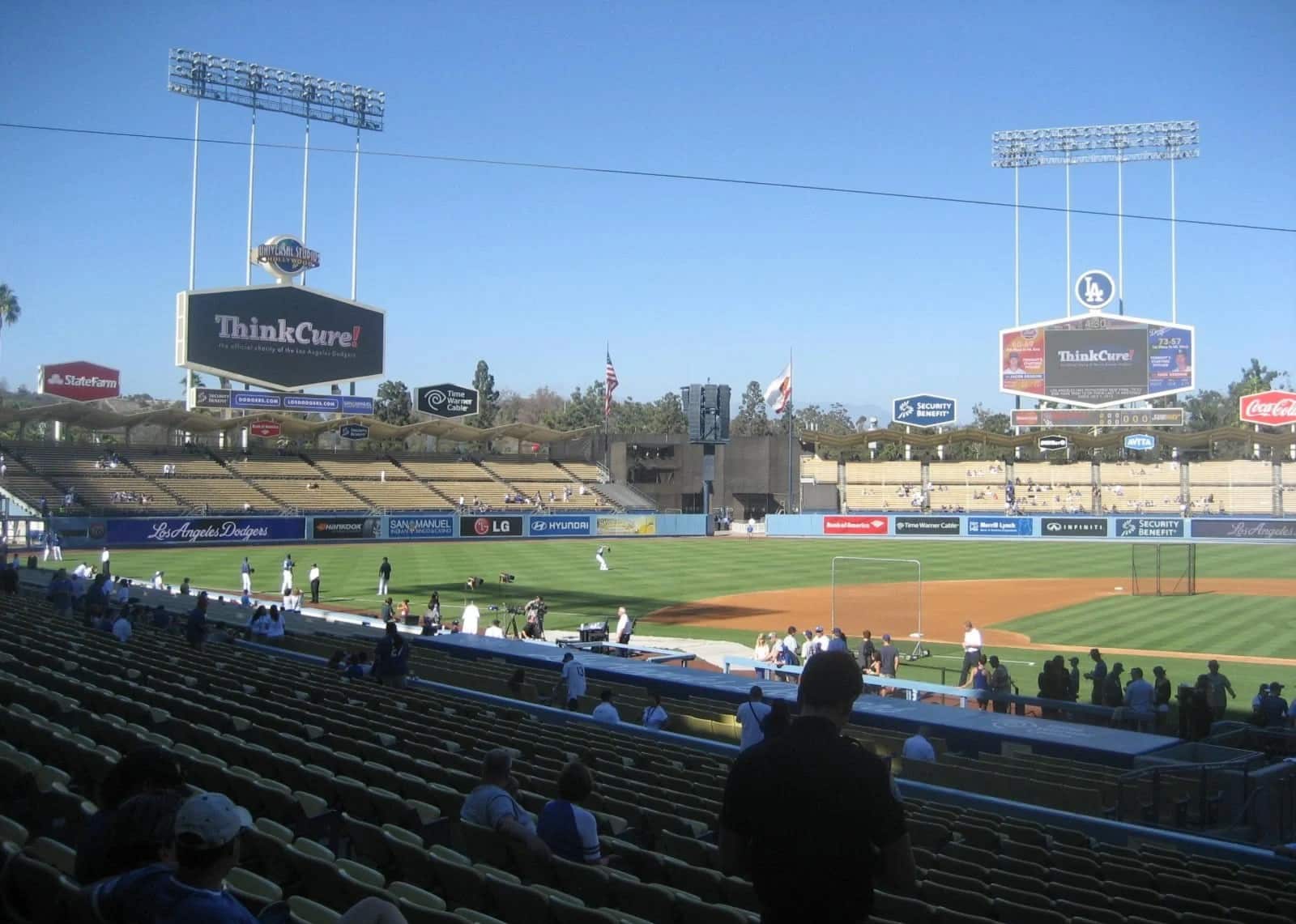 Even Dodger Stadium