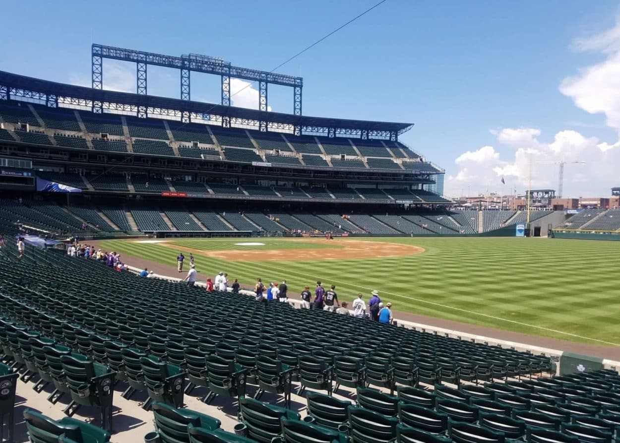 Best seats at Coors Field for Baseball games Now your options