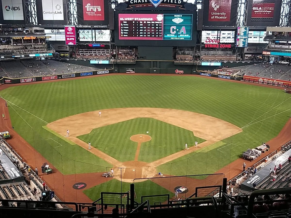 MVP Box Seats chase field Arizona Diamondbacks