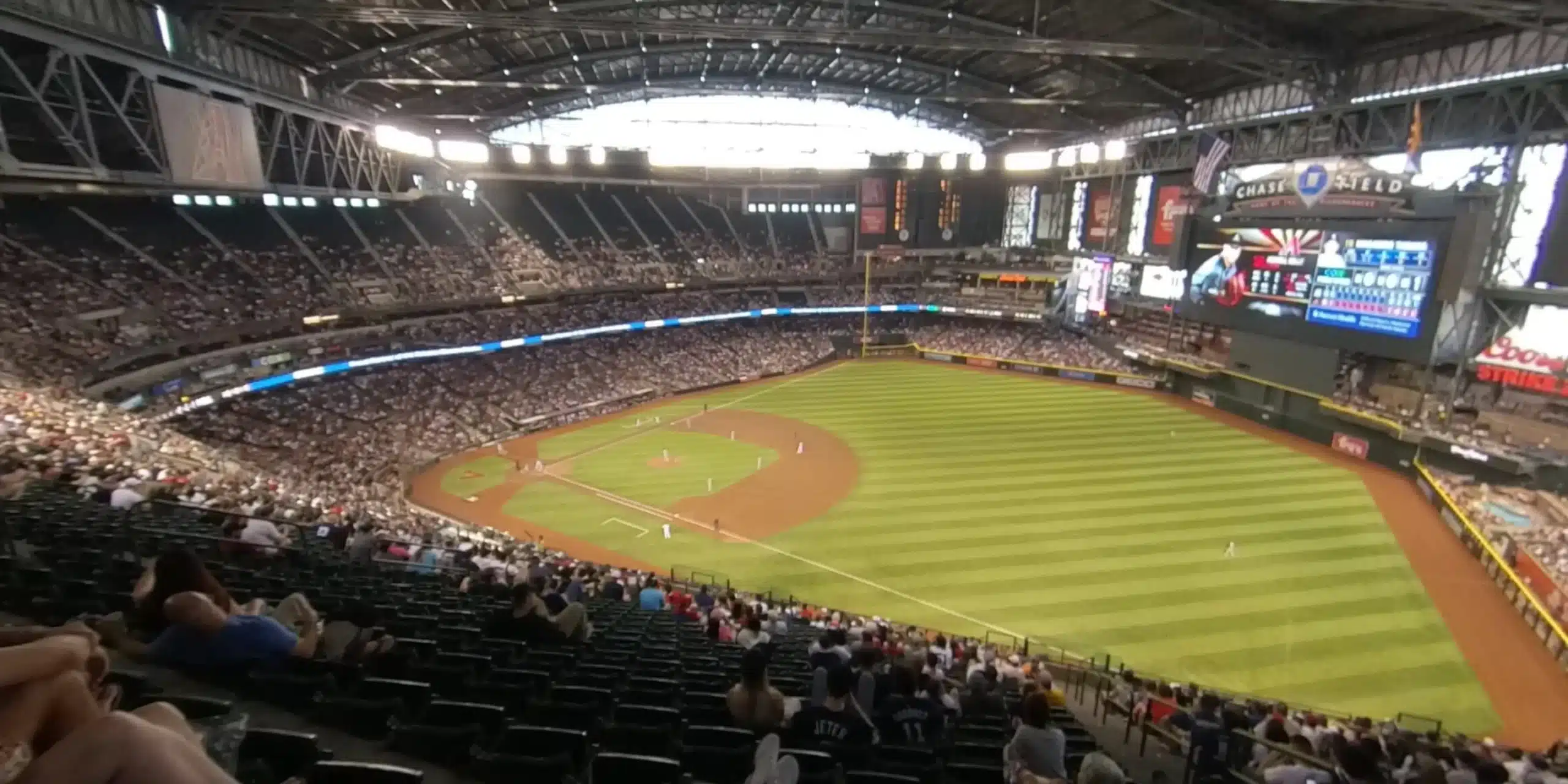 Outfield Reserve chase field stadium