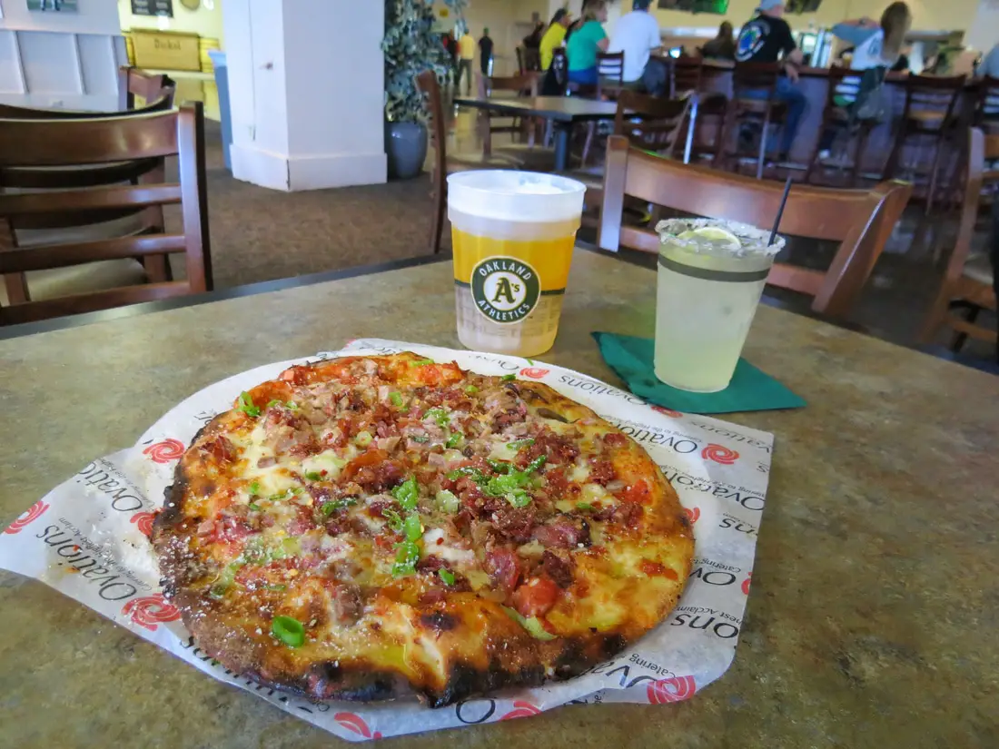 Round Table Pizza Oakland Athletics